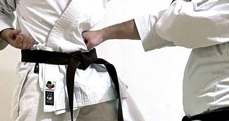 Karate-Technik Gyaku Zuki