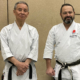 Takeji Ogawa und Franz Peischl beim Training im ASKO Karate Steyr.